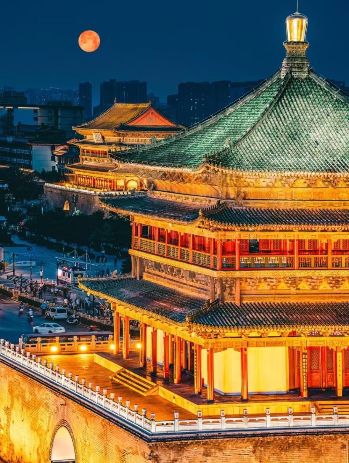 Honglu Garden Hotel Xi'An Bell And Drum Tower Huimin Street Store Exteriér fotografie